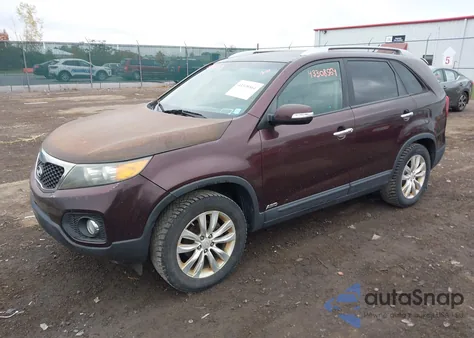 2011 Kia Sorento Ex из США, поврежденный, VIN 5XYKUCA13BG065606